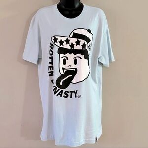Rotten Dynasty cartoon boy graphic tee L